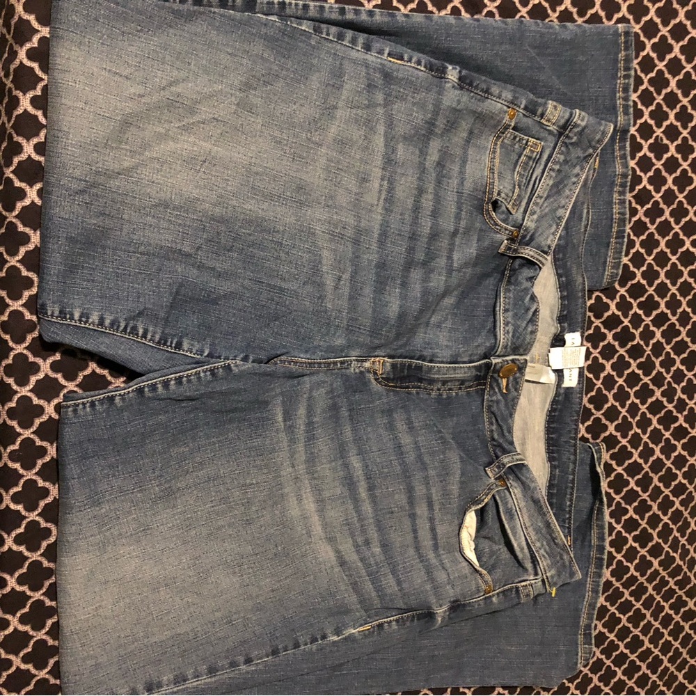 Lane Bryant Jeans Flex Magic Waistband Signature Fit Mid Rise Boot Dark Size 20